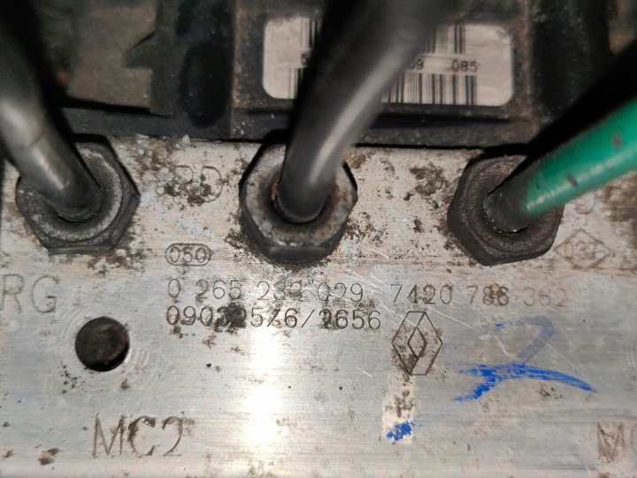 фото №10, Renault mascott 04-10 насос модуль управления abs 3.0 dxi 0265900345 0265233029