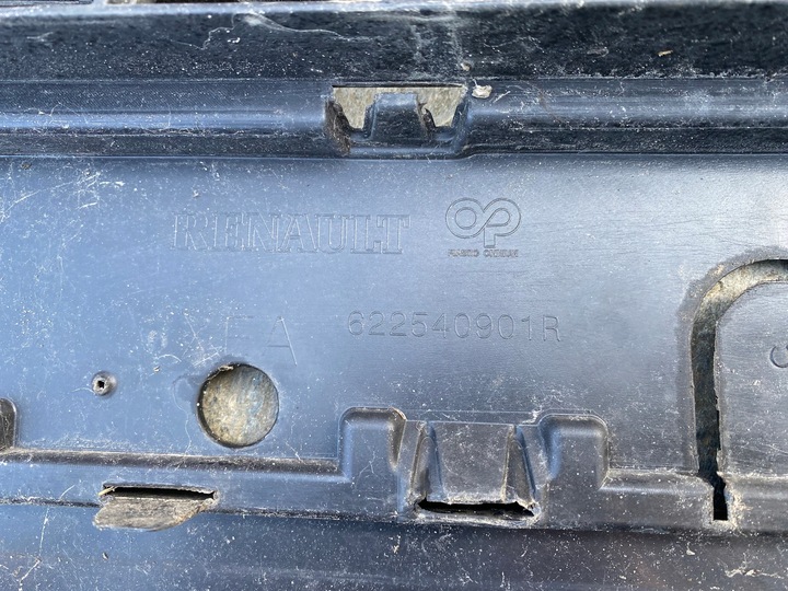 фото №12, Renault scenic iv решітка накладка бампера перед 622540901r оригінал