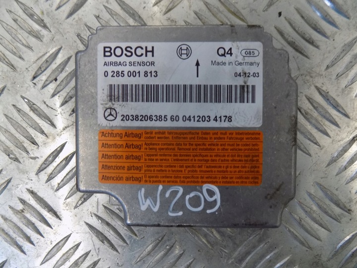 фото №1, Mercedes clk w209 датчик подушка безпеки