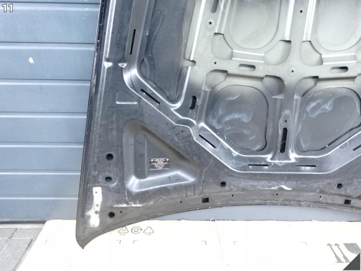 фото №12, Bmw x5 e70 x6 e71 06-13 рестайлинг lci капот крышка двигателя bonnet капот перед