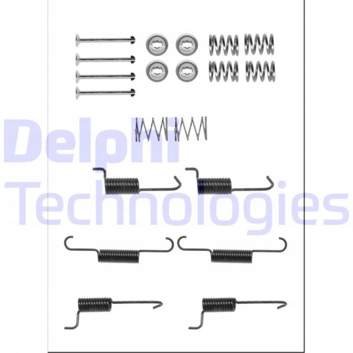фото №13, Delphi ly1317 комплект аксессуаров, тормозные колодки тормозные тормоза стояночного