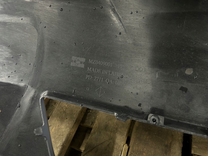 фото №10, Бампер перед передній mazda 3 iii bk 03- замінник