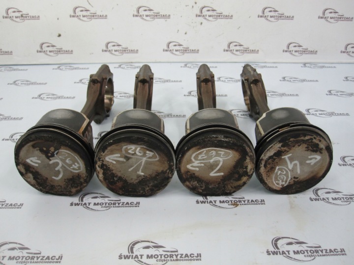 фото №8, Audi a4 vw 1.8 tb bfb 163km 07r поршень шатун 06bac