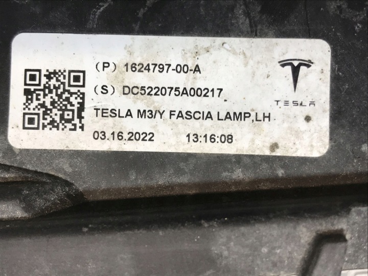 фото №8, Tesla модель 3 y галоген передний левое 1624797-00-a