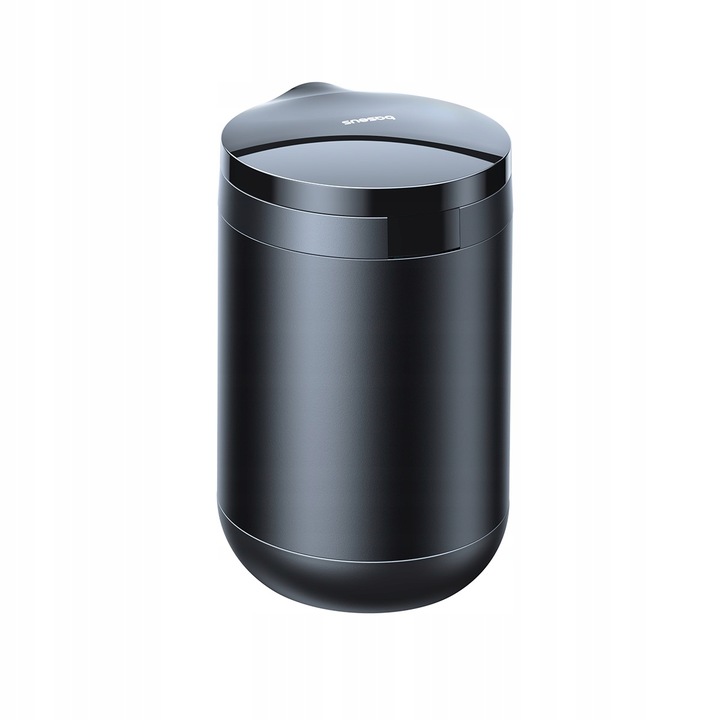 фото №16, Baseus смітник автомобільний попільничка закривається корзина na сміття led