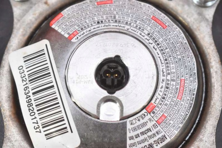 фото №7, Подушка безпеки повітряна подушка водія 3z56900010ry hyundai i40 рестайлінг 15-20