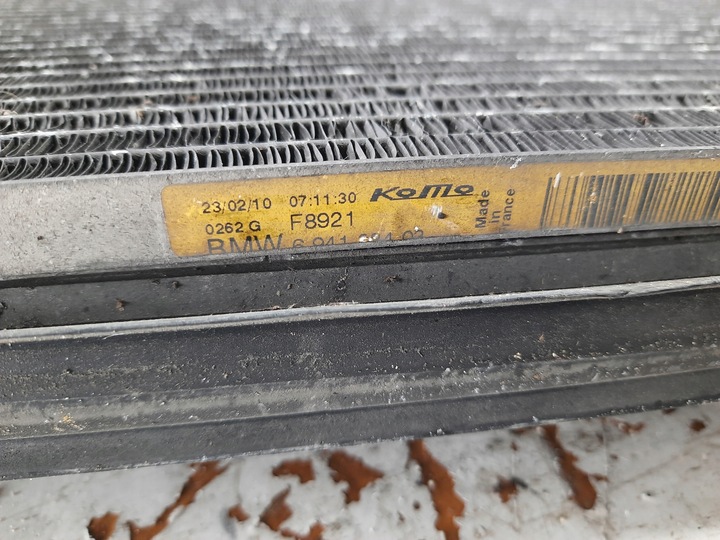 фото №9, Mini one r56 1.6d радіаторів води кондиціонера