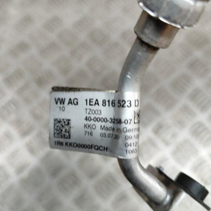 фото №6, Трубки кондиционера vw id.3 e11 1ea816523d 23359148 107kw 2020