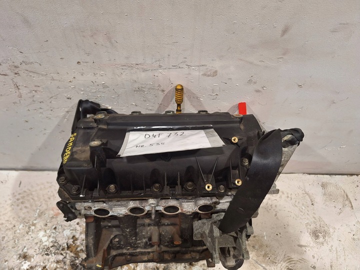 фото №7, Двигатель d4f732 dacia sandero ii logan ii 1.2 16 v 12-