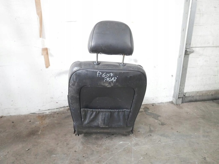 фото №6, Сидіння правий пасажира peugeot 607 phi 99-04 шкіра