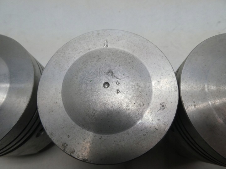 фото №9, Fiat 124 1200 поршні комплект 4szt. нове 73,4mm ii шліф