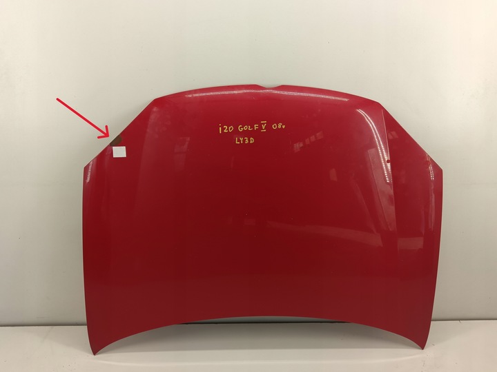 фото №1, Капот кришка двигуна vw jetta golf 5 v 03-09 ly3d