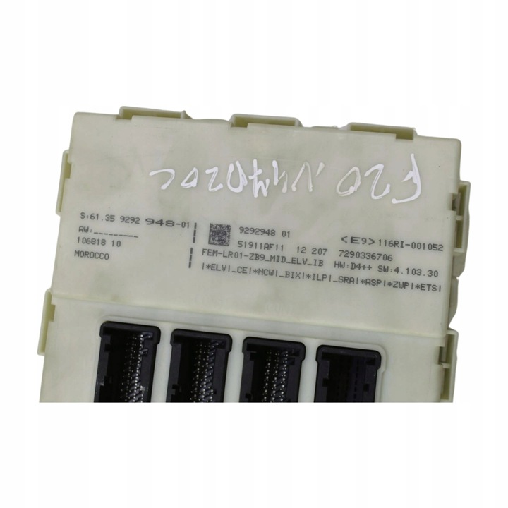 фото №9, Набор стартовый компьютер fem bmw f20 f21 2.0d n47