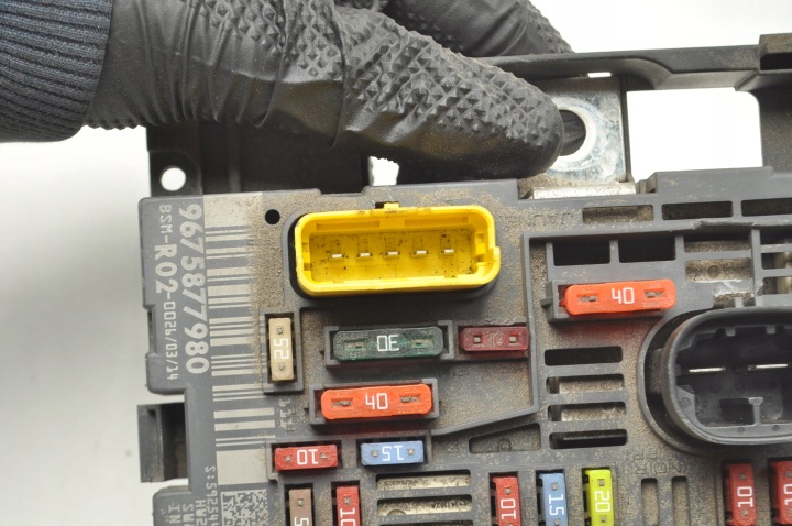 фото №7, Citroen c4 picasso i c5 iii 1.6 hdi коробка модуль bsm 9675877980