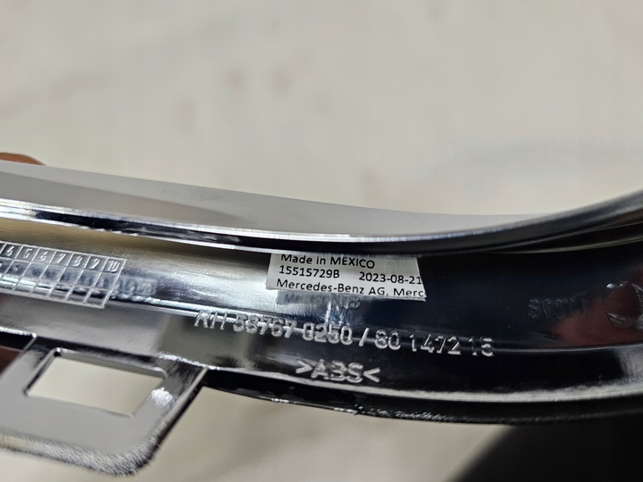 фото №6, Наконечник выхлоп хром левая mercedes gle w167 новая