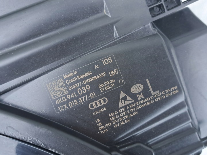 фото №11, Фара левые перед полный led matrix audi a6 c8 4k0941039