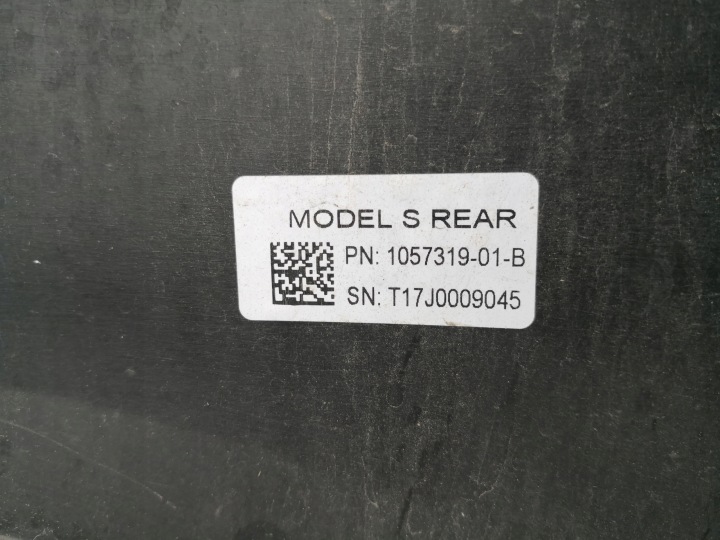 фото №13, Tesla s рестайлінг 16- бампер задній 1057319-01-b