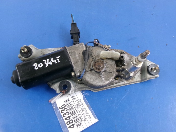 фото №1, Saab 9-3 98-02 liftback двигун двірники зад 4240677 4pin оригінал