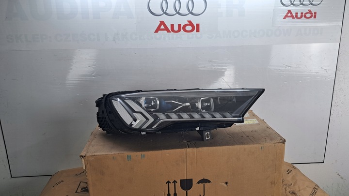 фото №1, Фара повний led laser audi q7 рестайлінг 2021-2023 4m 4m0 po рестайлінг оригінальний номер aso