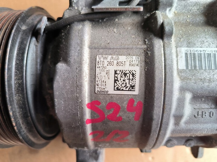 фото №7, Audi a4 b8 a5 8t компрессор кондиционера компрессор 8t0260805t