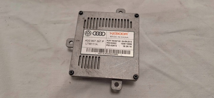 фото №1, Перетворювач модуль led audi ксенон 4g0907397p