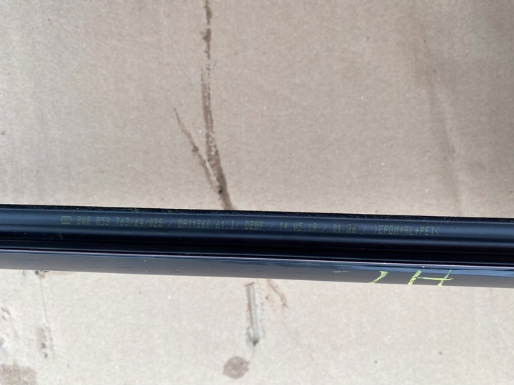 фото №9, Audi a5 8w8 планка накладка дверь левая зад 8w8853763 оригинал