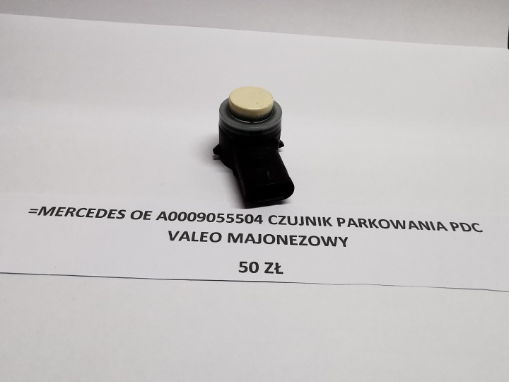 фото №6, Mercedes oem номер a0009055504 датчик паркування pdc valeo majonezowy