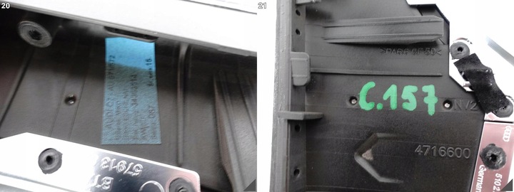 фото №12, Audi a6 s6 4g0 a7 4g8 c7 рестайлінг 10-18 dekor тунель середній хром дерево aj3