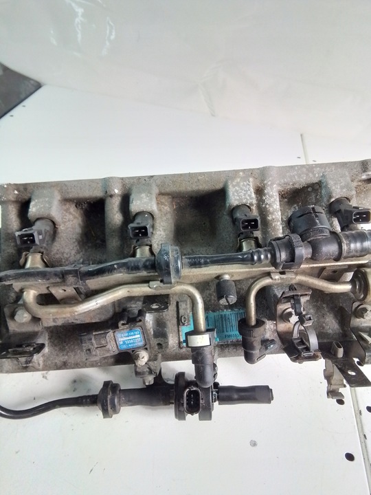 фото №5, M391 коллектор всасывающий форсунки opel astra j 1.6t a16let 55565249 55355609