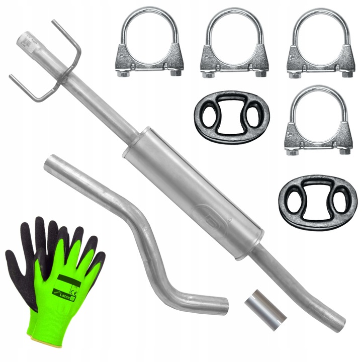 фото №1, Глушник середній opel tigra 2 ii b 04- 1.4 cabrio