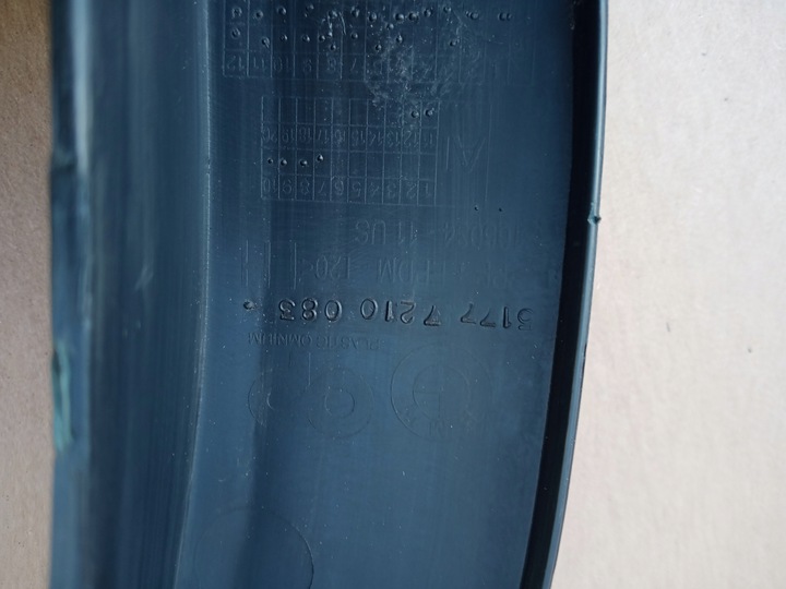 фото №7, Bmw x3 f25 планка крыльев левый зад 7210083