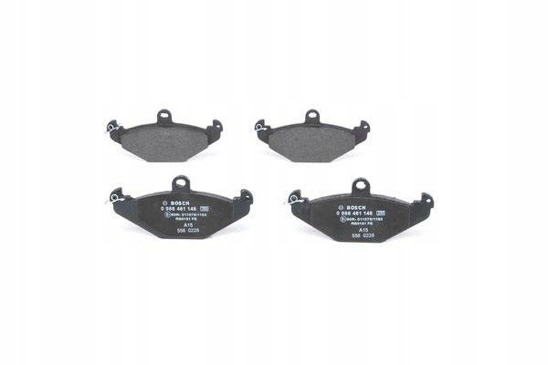 фото №12, Тормозные колодки ham. renault laguna зад bosch 986 461 148 комплект тормозные колодки