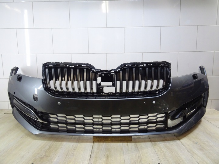 фото №1, Бампер перед переднє superb iii 3v0 ксенон pdc6 3v0807221m llu рестайлінг