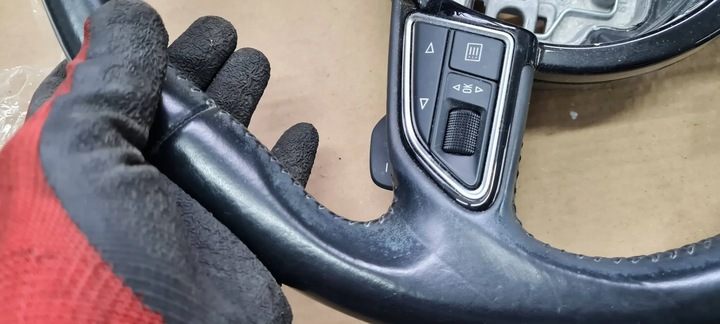 фото №12, A6 c7 4g рестайлинг руль кожа кожаный sline allroad 4g0419091ak