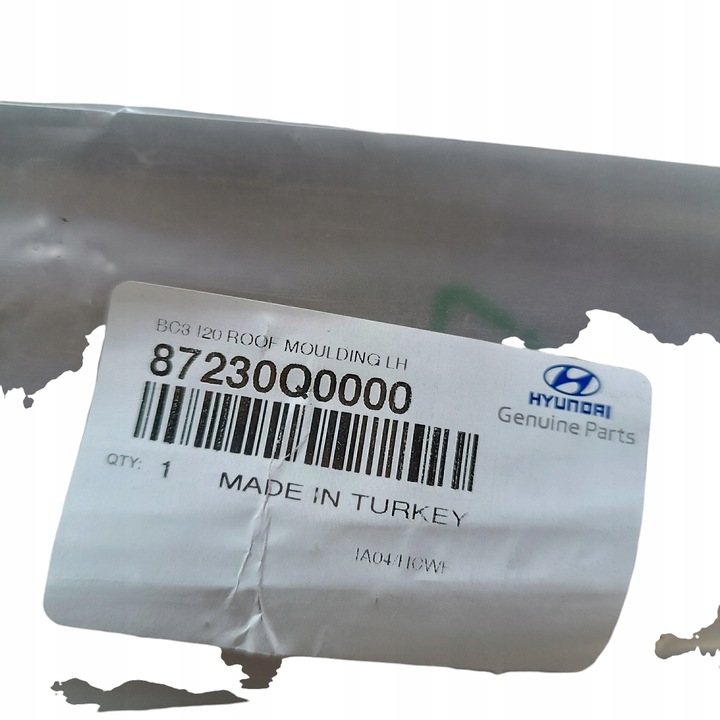 фото №8, Планка крышная левая hyundai i20 iii 87230q0000