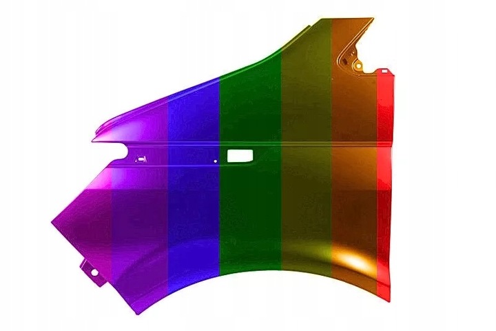 фото №1, Vw transporter multivan t6.1 2019- лівий крило срібний la7w