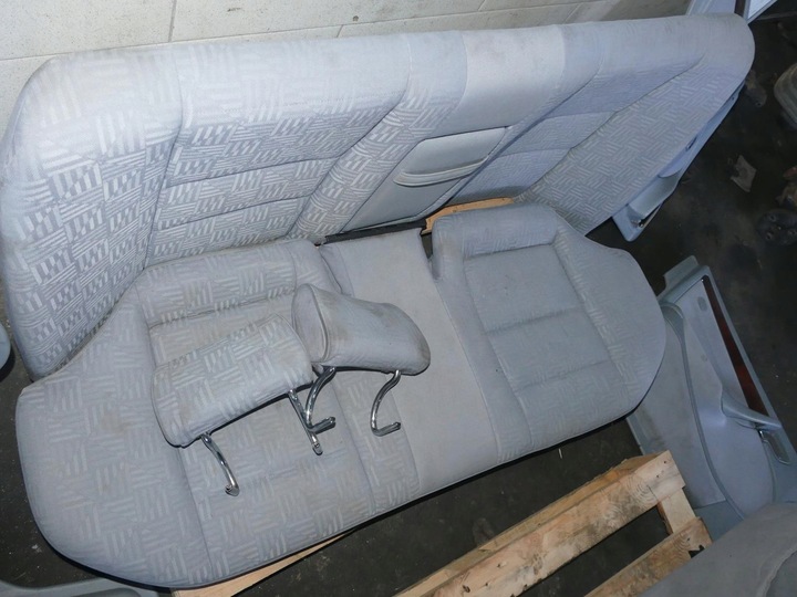 фото №11, Mercedes c w202 рестайлинг sedan сиденье диван боковина обшивки стойка прокладка kpl