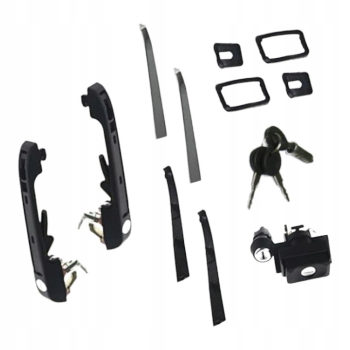 фото №1, Набор замков ручка замок зажигания do vw golf 2 ii 83-