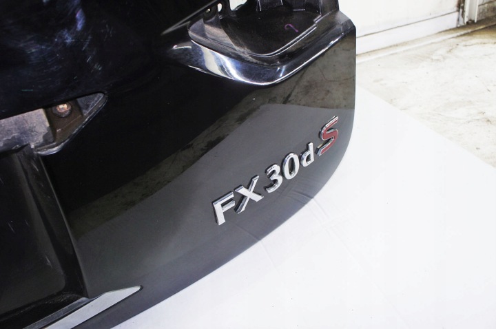 фото №14, Pv158 infiniti fx ii qx70 ^ крышка багажника стекло чёрный обсидиан kh3