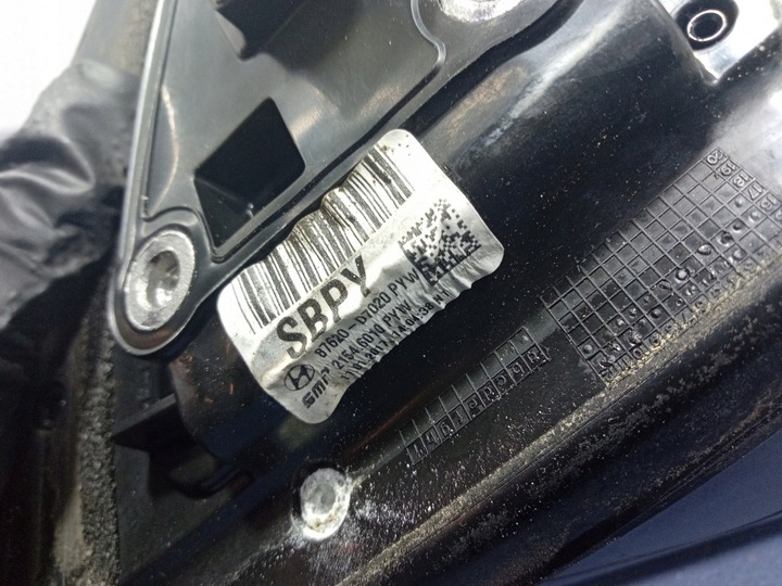 фото №8, Hyundai tucson iii 15- зеркало правые 5 pin 87620-d7020 pyw