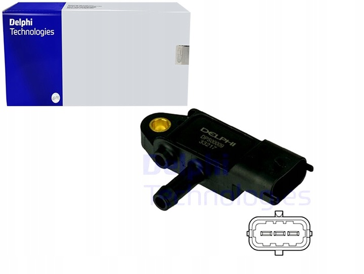 фото №1, Датчик давления выхлопных газов alfa romeo 147 159 gt cadillac bls chevrolet