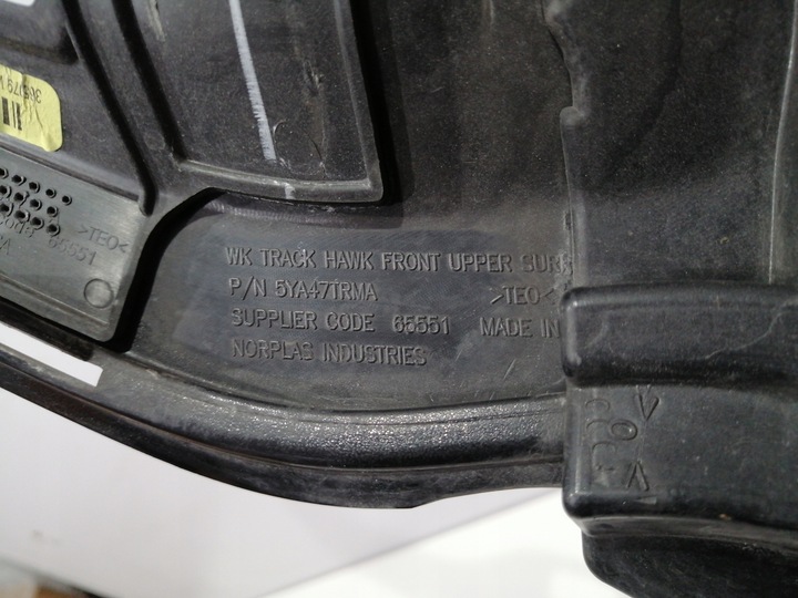 фото №13, Jeep grand cherokee iv trackhawk решётка радиатора решётка