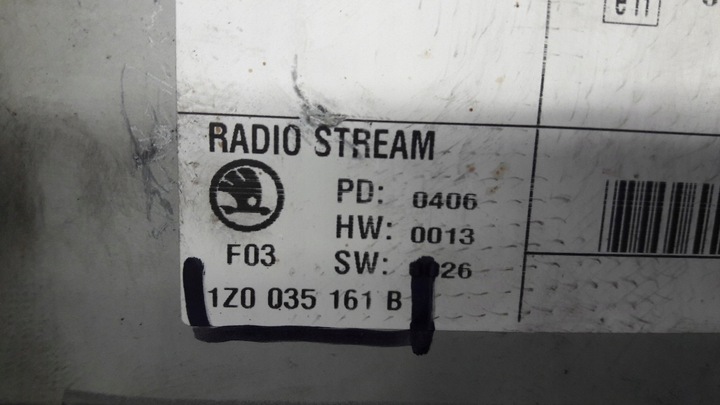 фото №10, 1z0035161b радіо cd skoda octavia ii