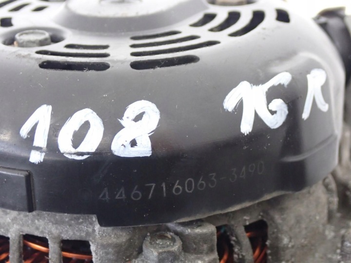 фото №8, Генератор оригінал 27060-0q190 toyota aygo ii peugeot 108 1.0 vti 1kr 16r