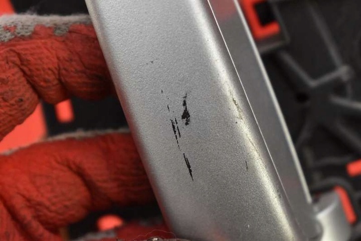 фото №8, Ручка внутренняя правая зад серебряная 9682100677 peugeot partner 2 ii 08-12