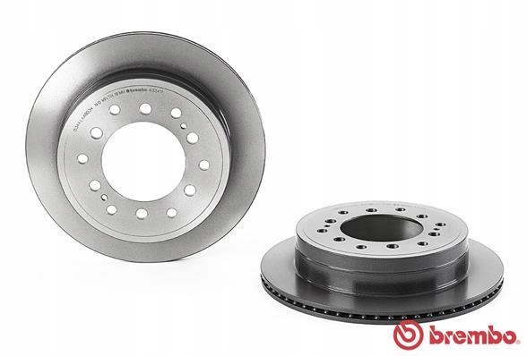 фото №13, Brembo 09.a334.11 диск гальмівна