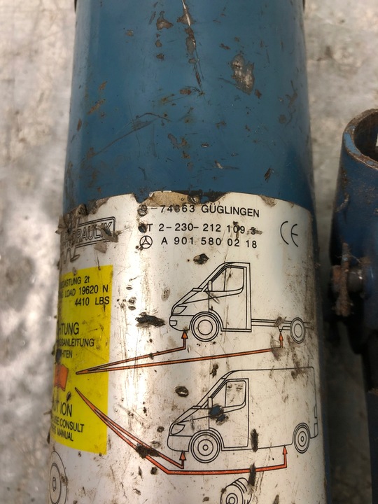 фото №5, Подъемник домкрат mercedes sprinter a9015800218