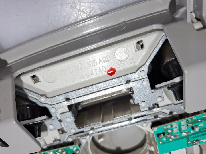 фото №12, Skoda superb ii лампа інтер'єру стеля освітлення кабіни 3t0947105aqd