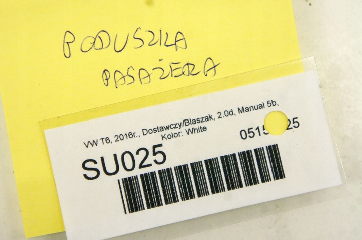 фото №7, Su025 vw transporter t6 подушка безопасности подушка пассажира 7e1880202d