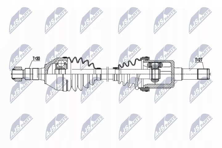 фото №2, Nty полуось приводная npw-pl-167 nty